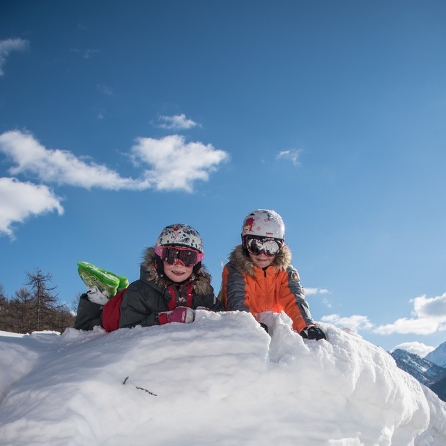 Séjour "Cartable à la neige"