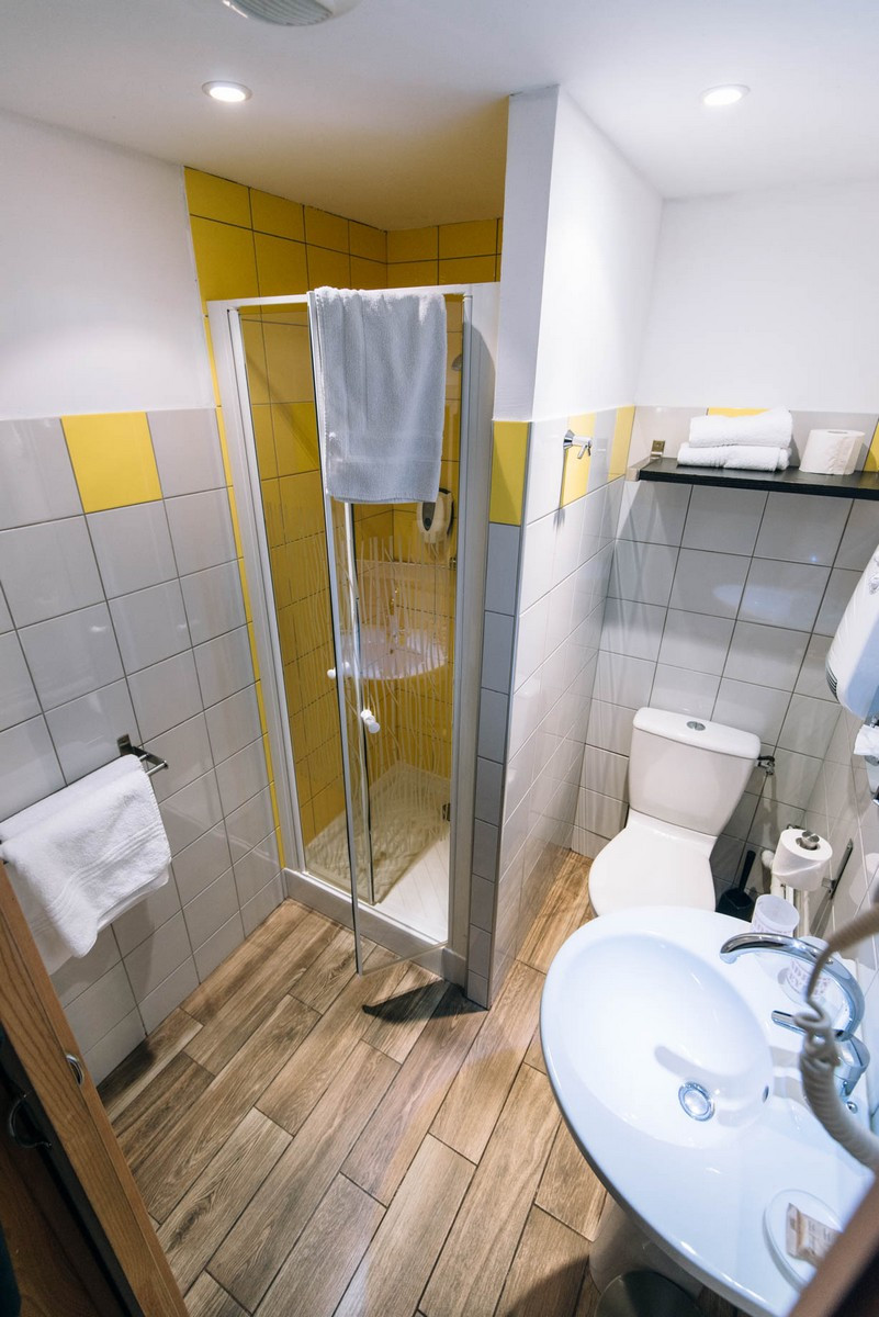 Salle d'eau de l'hôtel Salle d'eau de l'hôtel