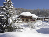 Vue hiver de l'Hôtel et Restaurant