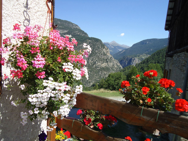 Vue paysage été  Le Riou Vert