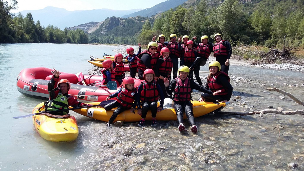 Journée enfant en rafting_Saint-Clément-sur-Durance