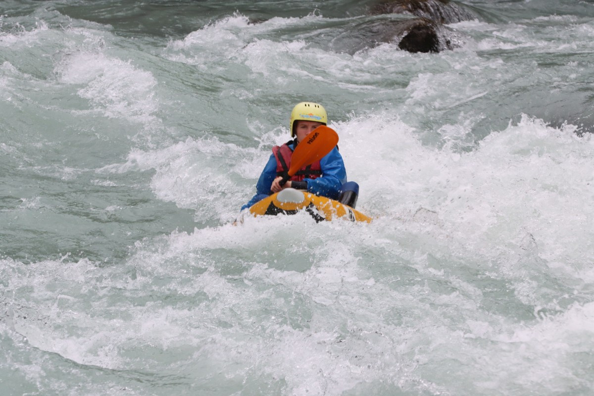 Aventure kayak sur la Durance avec Midou_Saint-Clément-sur-Durance