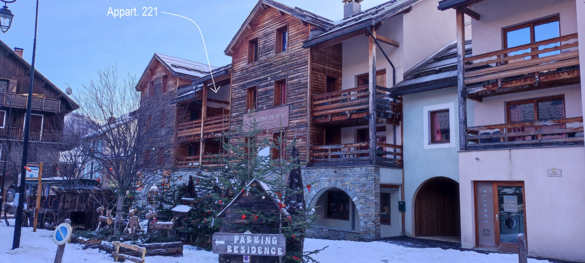 Appartements 4 personnes - Les Balcons du Viso n°221 Appartements 4 personnes - Les Balcons du Viso n°221