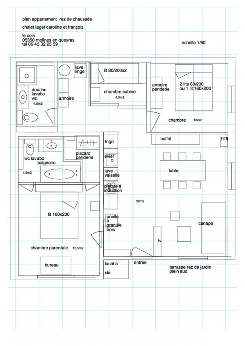 Appartement 6 personnes - Chalet Laget