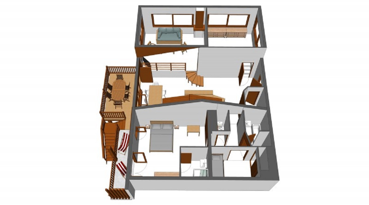 Appartement 6 personnes - Pré Chapelle