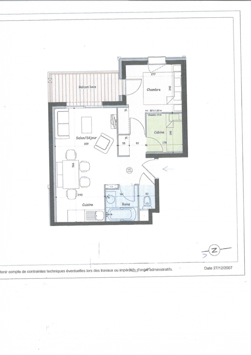 Appartement 6 personnes - Les Balcons du Viso n° 914