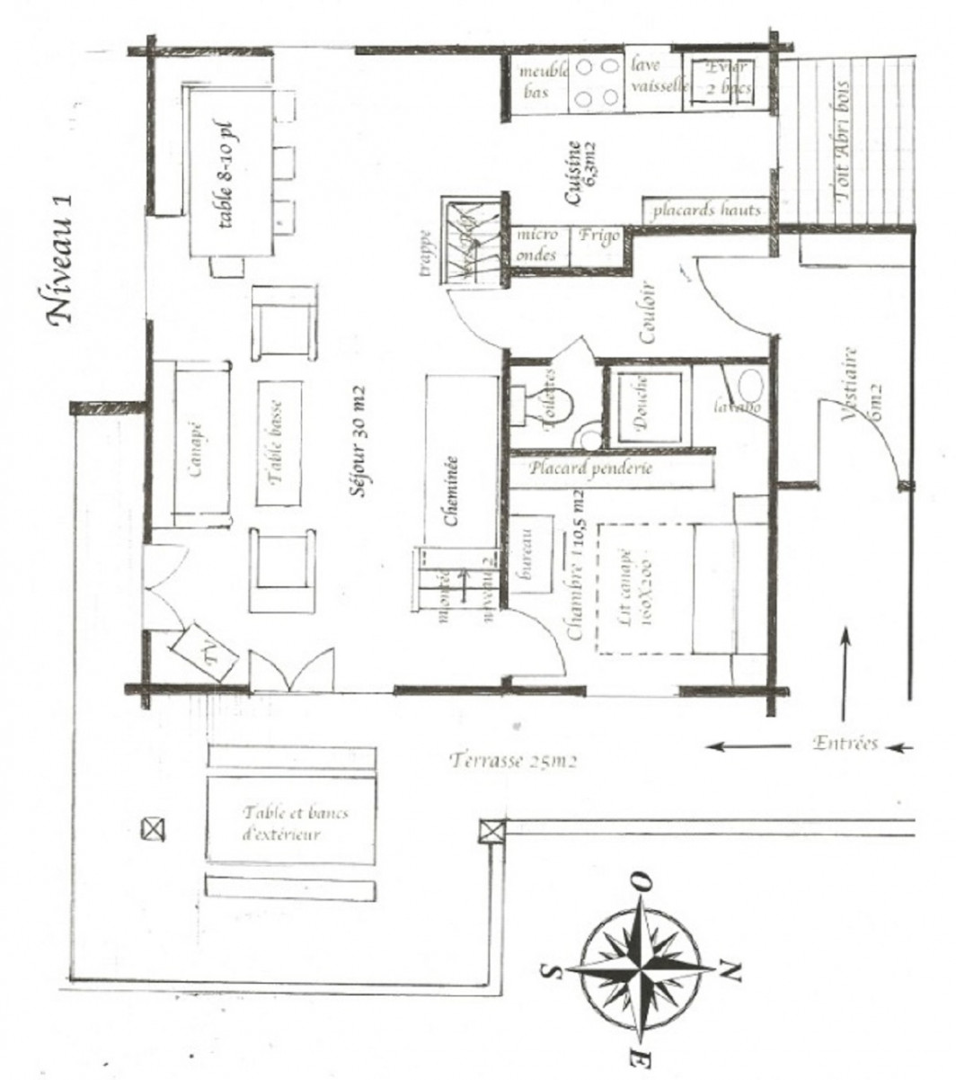 Chalet 9 personnes - Les Ancolies Chalet 9 personnes - Les Ancolies