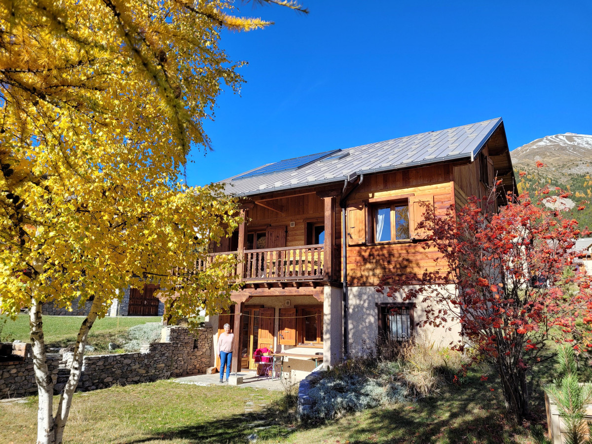 Chalet en été