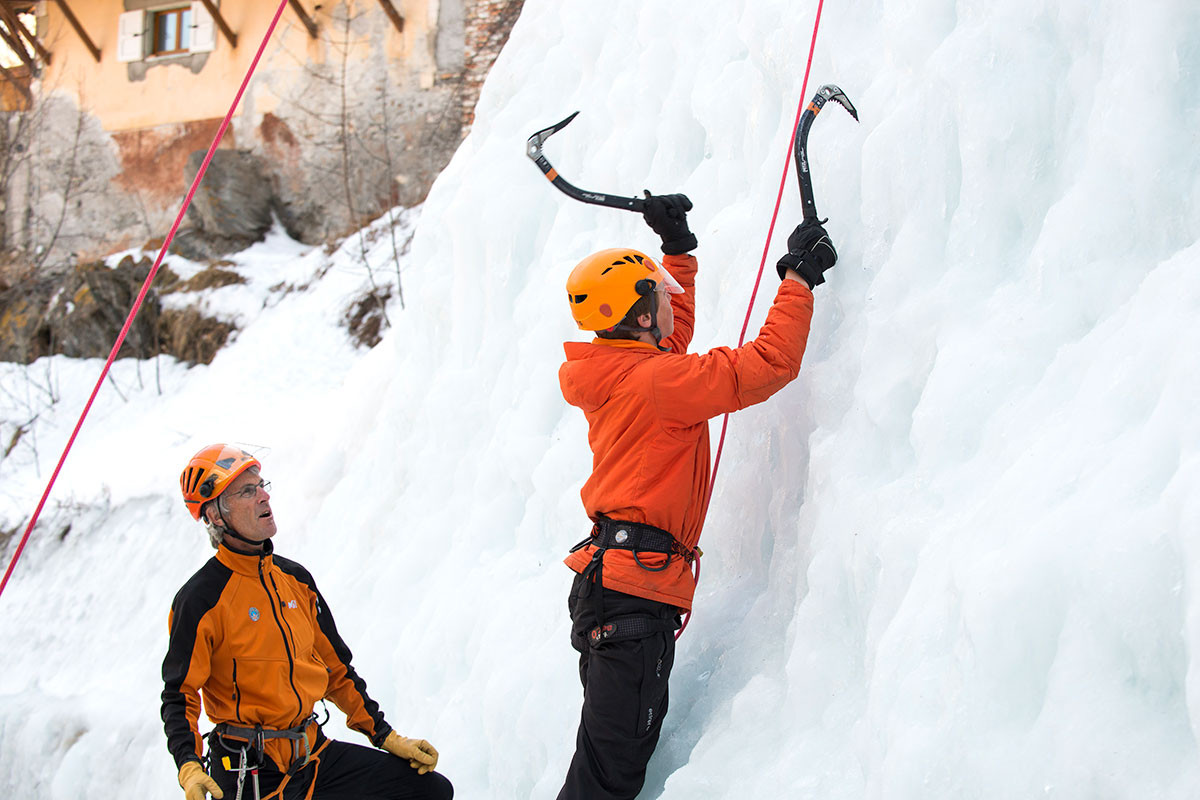 cascade de glace Aiguilles