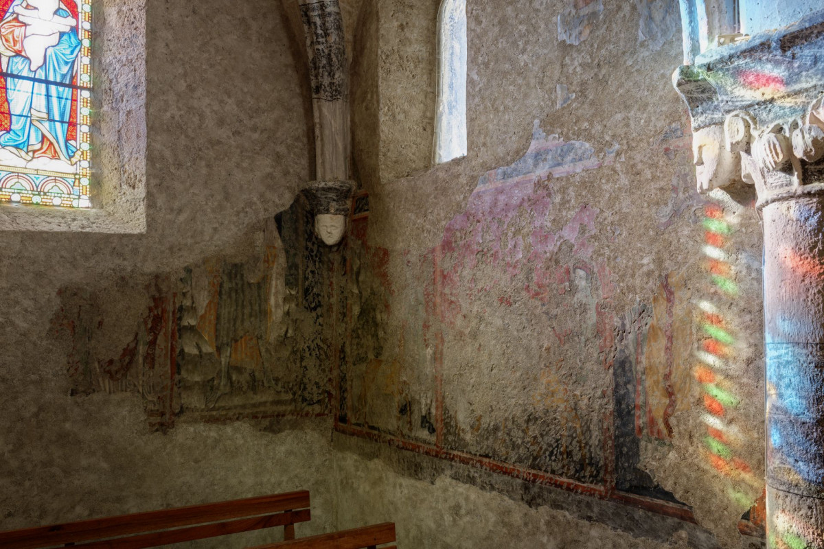 Saint Sauveur : fresques, le XVème siècle en couleurs