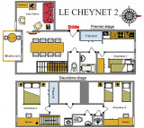 appartement 6 personnes - le Cheynet