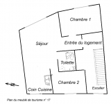 Appartement 4 personnes - n° 17