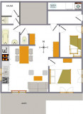 Appartement 4 personnes - La Tupa
