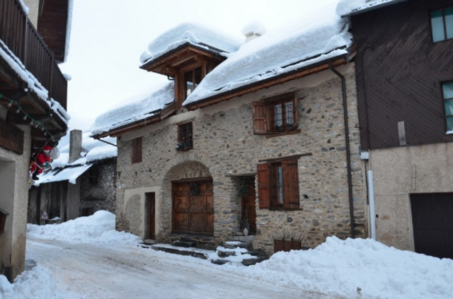 maison hiver