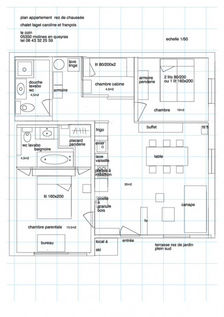 Appartement 6 personnes - Chalet Laget