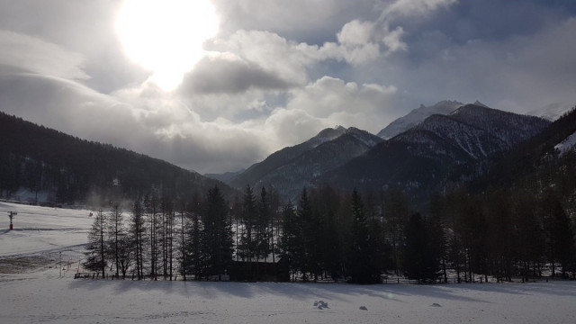 appartement-huet thierry - les Granges Arvieux - vue du balon