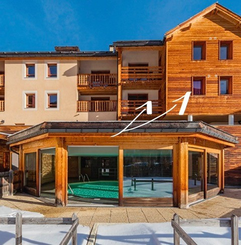 Appartement 6 personnes - Les Balcons du Viso n° 114_Abriès-Ristolas