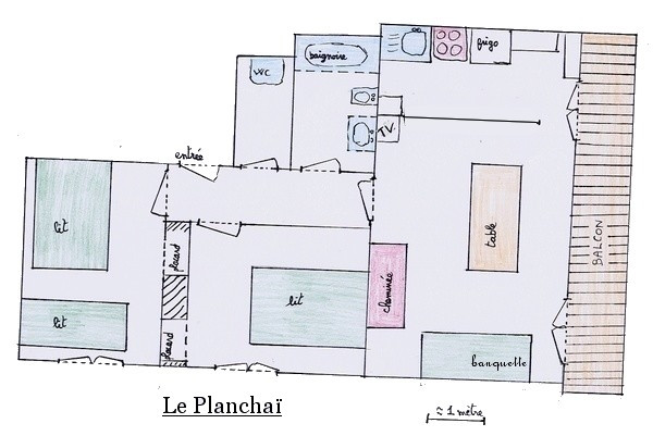 Appartement 4 personnes - Planchaï Appartement 4 personnes - Planchaï