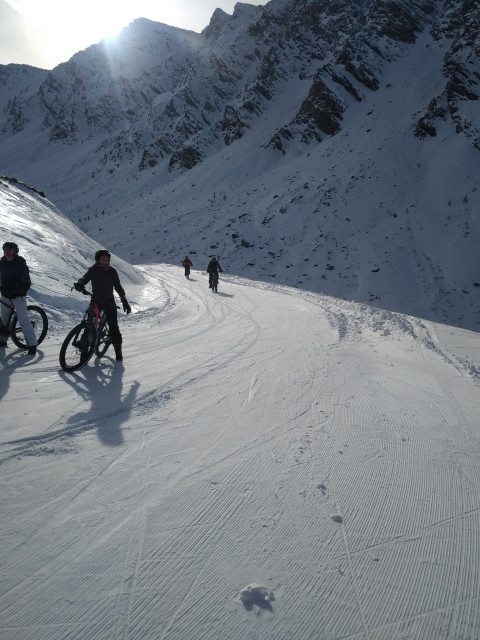 VTT électrique sur neige VTT électrique sur neige