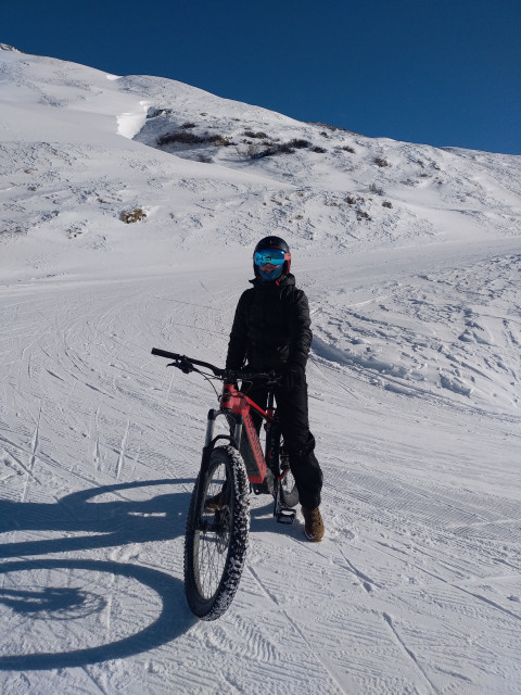 VTT électrique sur neige_Guillestre VTT électrique sur neige_Guillestre