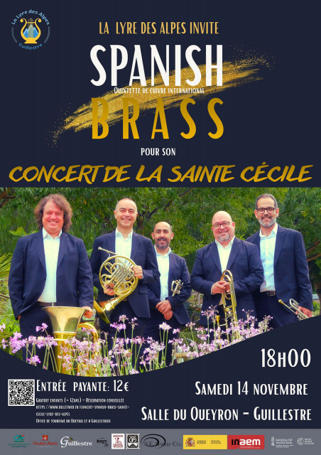 Le Quintette de cuivre Spanish Brass_Guillestre Le Quintette de cuivre Spanish Brass_Guillestre