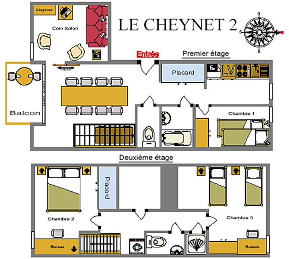 appartement 6 personnes - le Cheynet appartement 6 personnes - le Cheynet