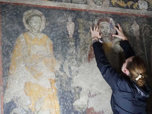 Saint Sauveur : fresques, le XVème siècle en couleurs 