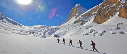 ski de rando dans le Queyras